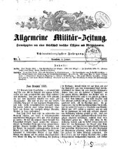 book Allgemeine Militär-Zeitung