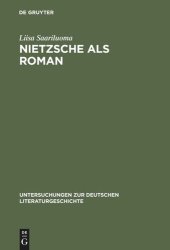 book Nietzsche als Roman: Über die Sinnkonstituierung in Thomas Manns »Doktor Faustus«