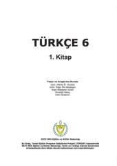 book Türkçe 6. 1. Kitap