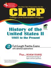 book CLEP History of the United States II (REA) - The Best Test Prep for the CLEP