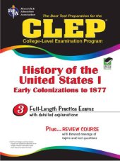 book CLEP History of the United States I (REA)