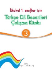 book Türkçe Dil Becerileri Çalışma Kitabı 3. İlkokul 1. Sınıflar İçin