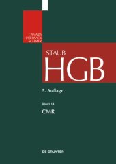 book Handelsgesetzbuch: Band 14 CMR