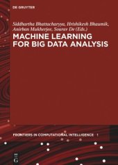 book Machine Learning for Big Data Analysis