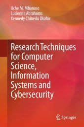 book Research Techniques for Computer Science, Information Systems and Cybersecurity