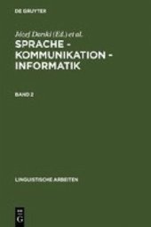 book Sprache – Kommunikation – Informatik: Band 2