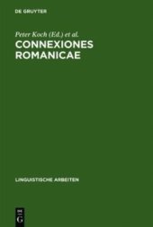 book Connexiones Romanicae: Dependenz und Valenz in romanischen Sprachen