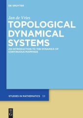 book Topological Dynamical Systems: An Introduction to the Dynamics of Continuous Mappings