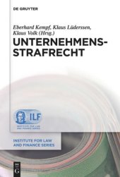 book Unternehmensstrafrecht