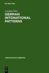 book German intonational Patterns