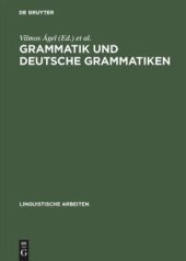 book Grammatik und deutsche Grammatiken: Budapester Grammatiktagung 1993