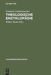 book Theologische Enzyklopädie: (1831/32). Nachschrift David Friedrich Strauß