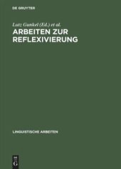 book Arbeiten zur Reflexivierung