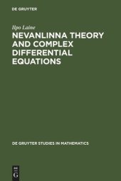 book Nevanlinna Theory and Complex Differential Equations