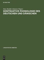 book Kontrastive Phonologie des Deutschen und Dänischen: Segmentale Wortphonologie und -phonetik