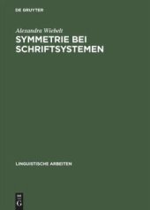 book Symmetrie bei Schriftsystemen: Ein Lesbarkeitsproblem