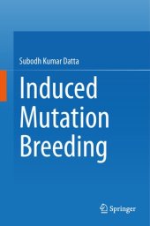 book Induced Mutation Breeding