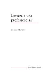 book Lettera a una professoressa