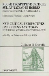 book Nuove prospettive critiche sul Leviatano di Hobbes: nel 350° anniversario di pubblicazione