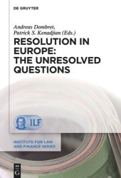 book Resolution in Europe: The Unresolved Questions