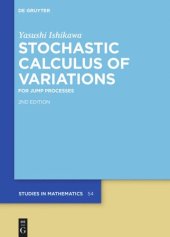 book Stochastic Calculus of Variations: For Jump Processes