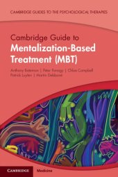 book Cambridge Guide to Mentalization-Based Treatment (MBT)