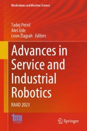 book Advances in Service and Industrial Robotics: RAAD 2023