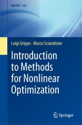 book Introduction to Methods for Nonlinear Optimization