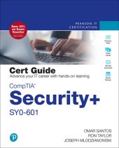 book CompTIA Security+ SY0-601 Cert Guide (Certification Guide)