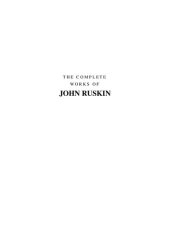 book The Works of John Ruskin