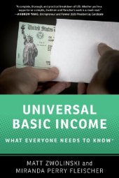 book Universal Basic Income: What Everyone Needs to Know®