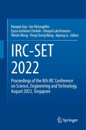 book IRC-SET 2022: Proceedings of the 8th IRC Conference on Science, Engineering and Technology, August 2022, Singapore