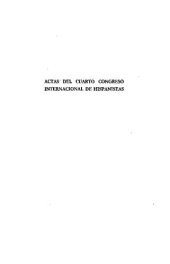 book Actas del Cuarto Congreso de la Asociación Internacional de Hispanistas : celebrado en Salamanca, agosto de 1971