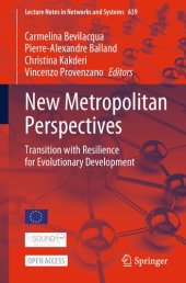 book New Metropolitan Perspectives: Transition with Resilience for Evolutionary Development