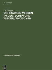 book Die starken Verben im Deutschen und Niederländischen: Diachrone Morphologie