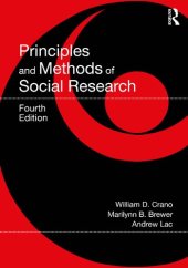 book Principles and Methods of Social Research