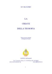 book LA CHIA VE DELLA TEOSOFIA