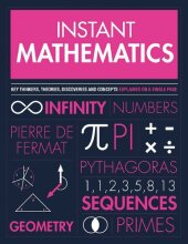 book Instant Mathematics: Key Thinkers, Theories, Discoveries and Concepts Explained on a Single Page