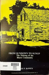 book From sundown to sunup. The making of the black communuty