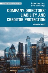 book Company Directors' Liability and Creditor Protection