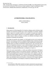 book Antroponimia chachapoya