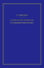 book Handbuch der Theorie der Cylinderfunktionen [Zylinderfunktionen]