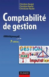 book Comptabilité de gestion - 7ème édition - Manuel: Manuel