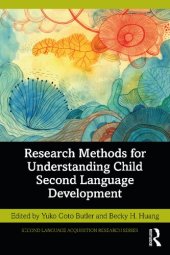 book Research Methods for Understanding Child Second Language Development