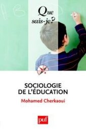 book Sociologie de l'éducation