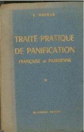 book Traité pratique de panification française et parisienne