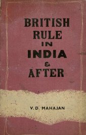 book British Rule in India and After