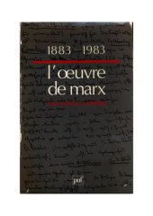 book 1883-1983, l'oeuvre de Marx un siècle après