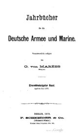 book Jahrbücher für die Deutsche Armee und Marine / April bis Juni 1879