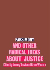 book Parsimony and Other Radical Ideas About Justice